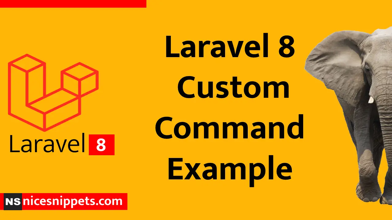 Laravel 8 Custom Command Example Tutorial