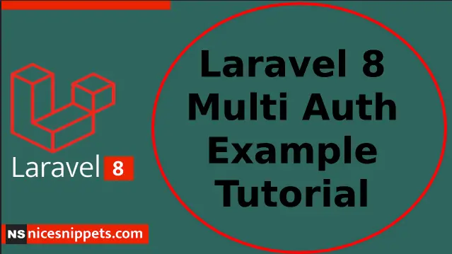Laravel 8 Multi Auth Example Tutorial
