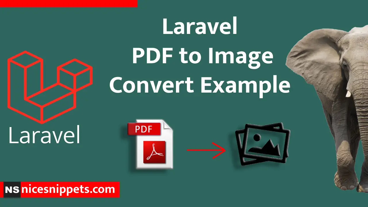 How to Convert PDF to Image in Laravel?
