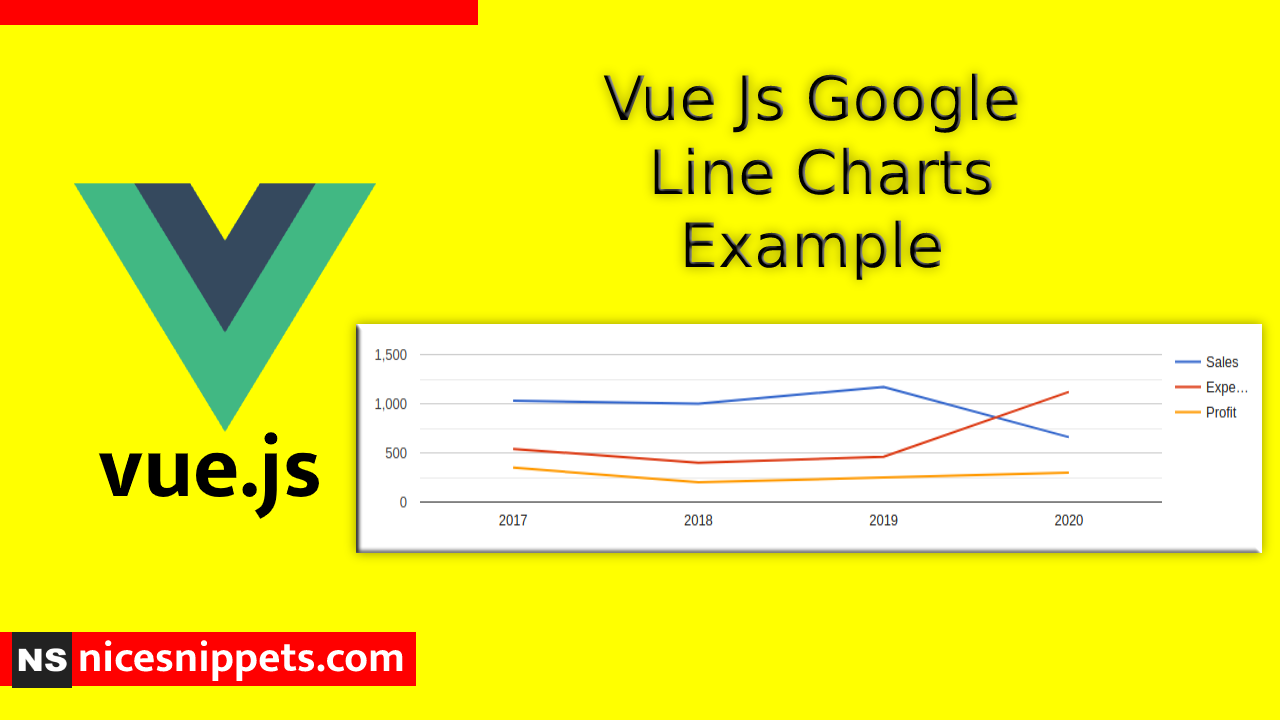 Vue Js Google Line Charts Example