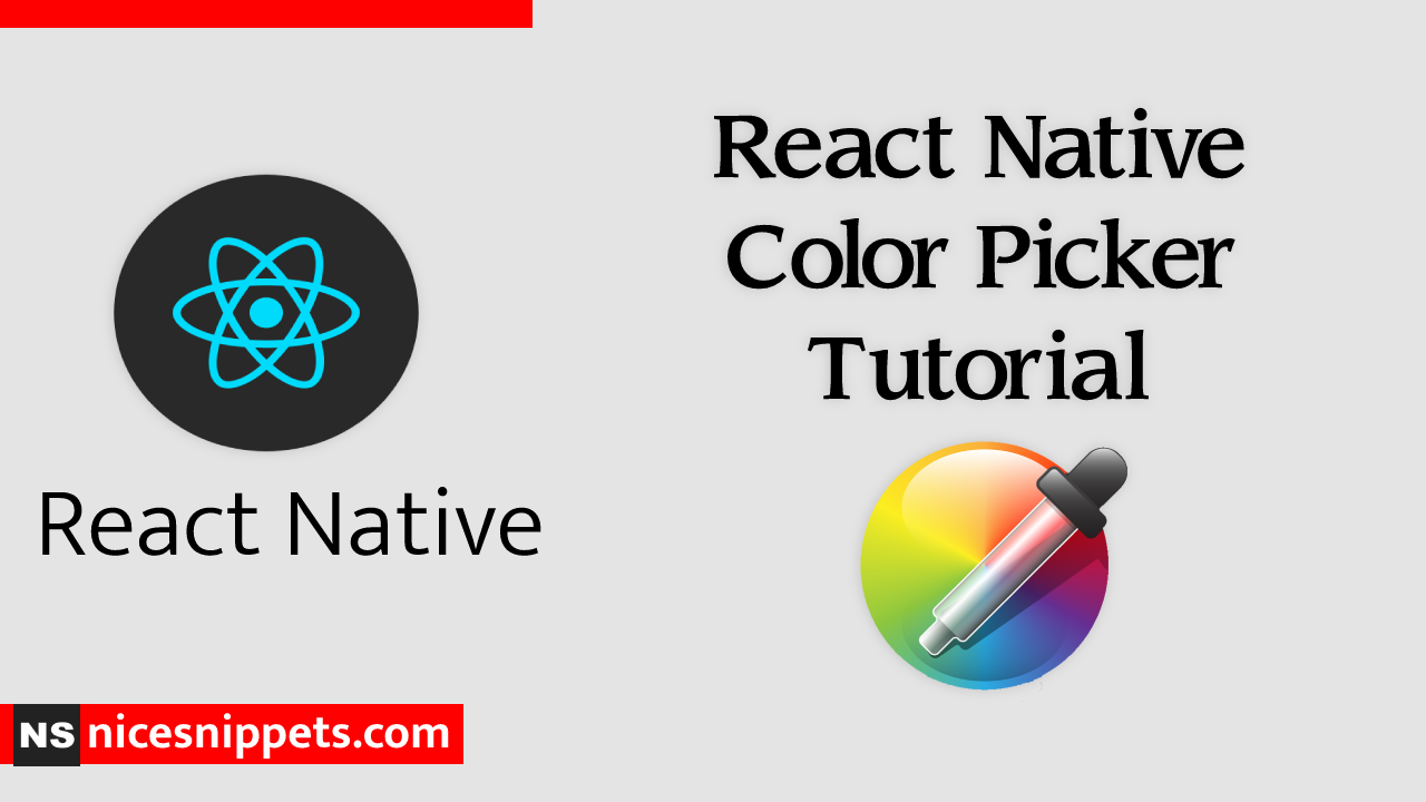React Native Color Picker Example Tutorial