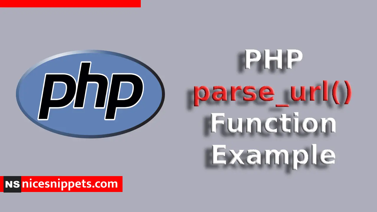 PHP | parse_url() Function Example
