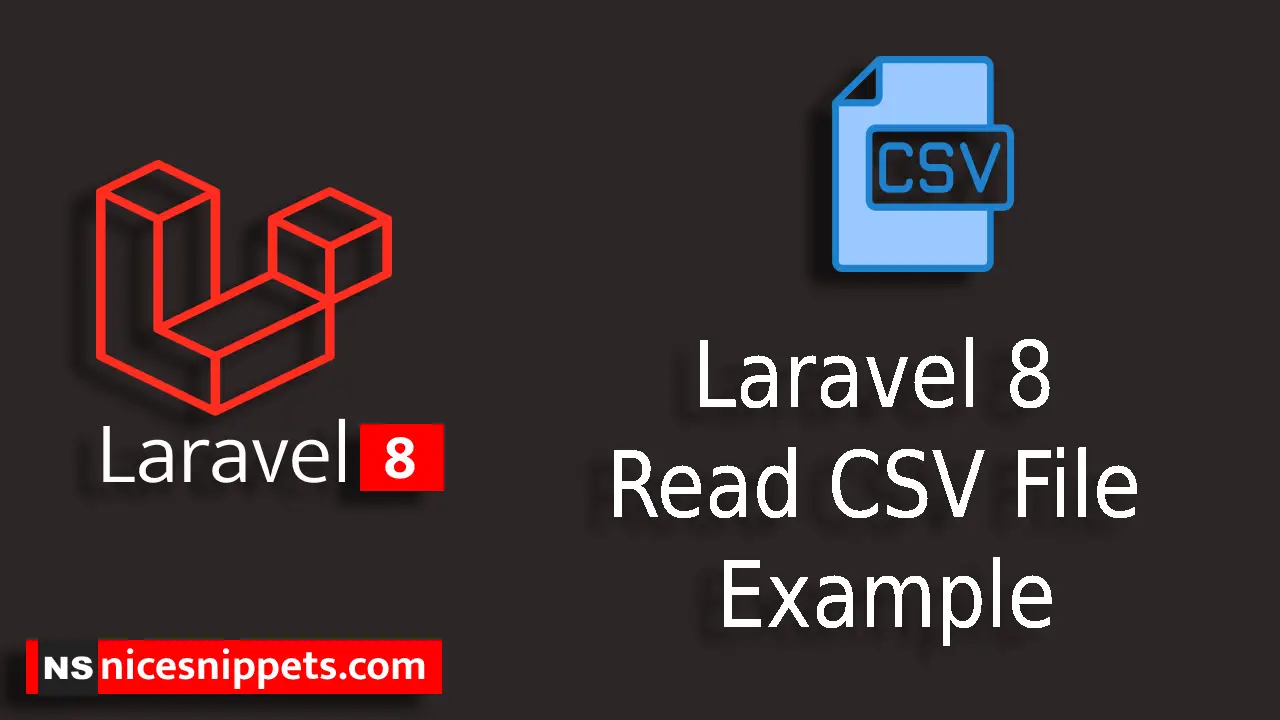 Laravel 8 Read CSV File Example