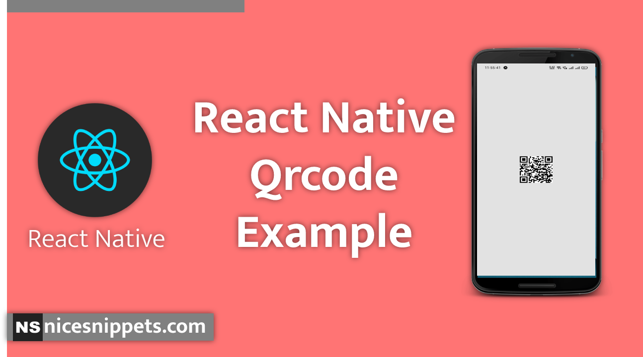 React Native Qrcode Example Tutorial