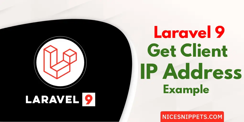 How to Get Client IP Address in Laravel 9?