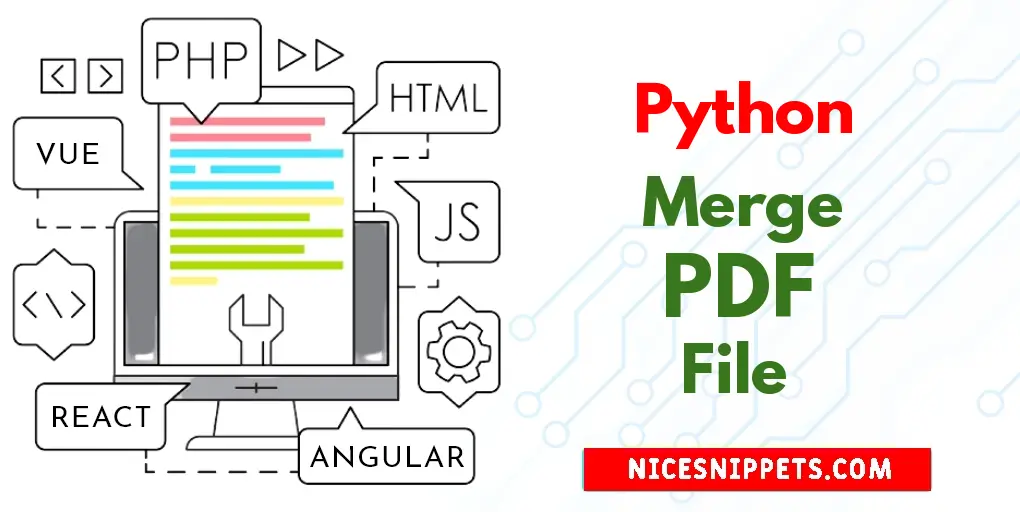 How to Merge PDF File using Python?