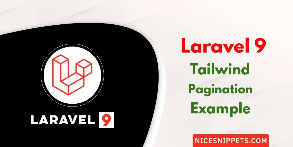 Laravel 9 Tailwind Pagination Example Tutorial