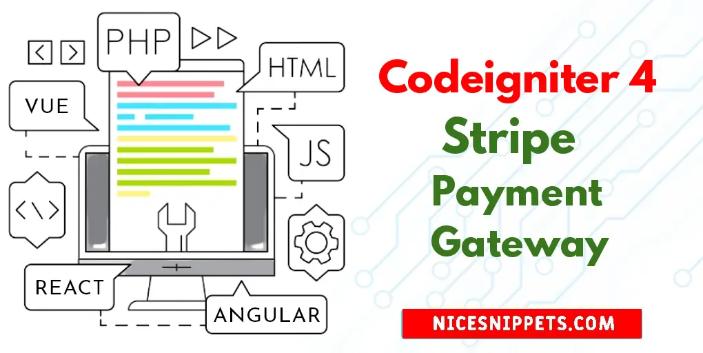 Codeigniter 4 Integrate Stripe Payment Gateway Tutorial