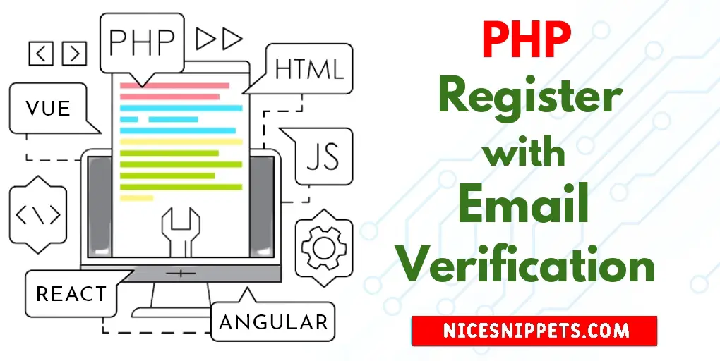 How to Register with Email Verification in PHP Example