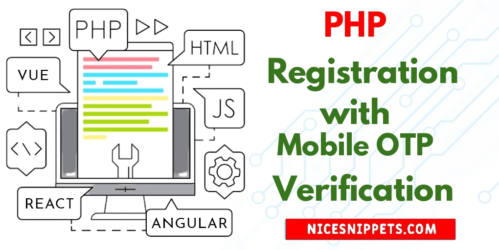 How to Registration Form with Mobile OTP Verification in PHP?