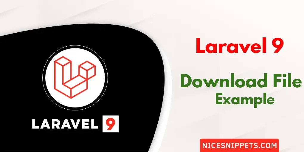 Laravel 9 Download File Example Tutorial