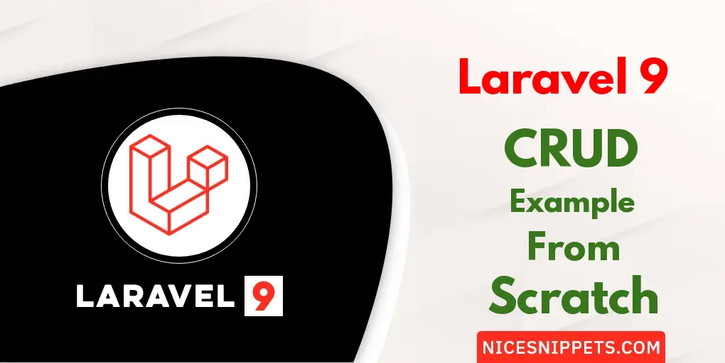 Laravel 9 CRUD Tutorial Example From Scratch