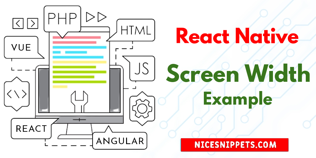 React Native Get Screen Width Example