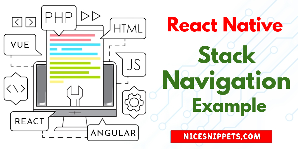 React Native Stack Navigation Example Tutorial