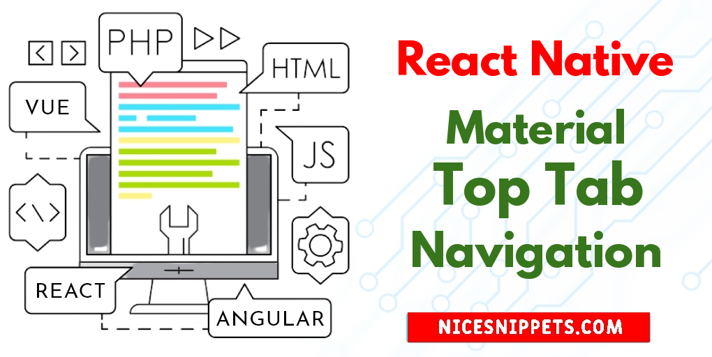 React Native Material Top Tab Navigation Example