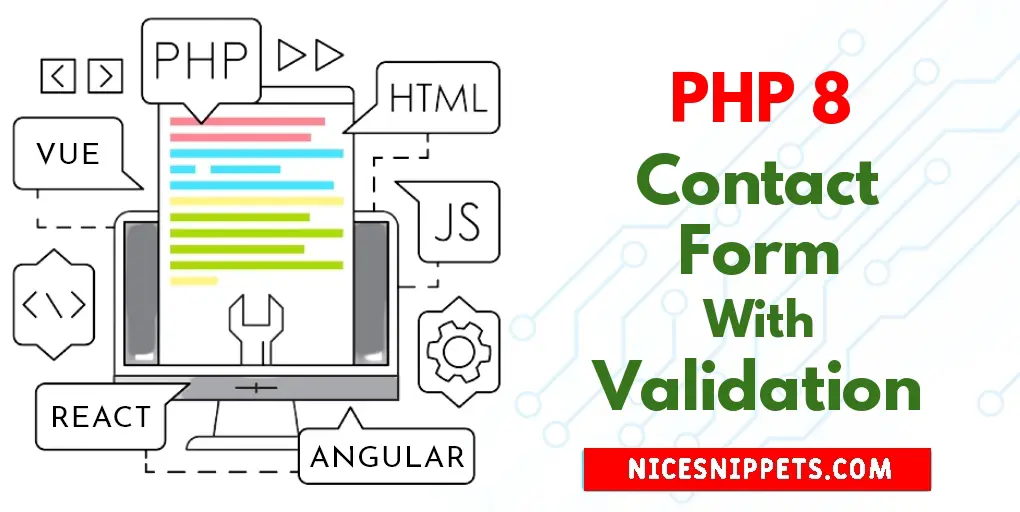 How to Create Contact Form using PHP 8 MySQL?