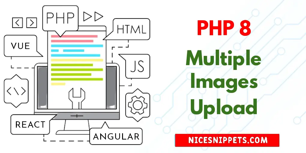 How to Upload Multiple Images in PHP 8 MySQL?