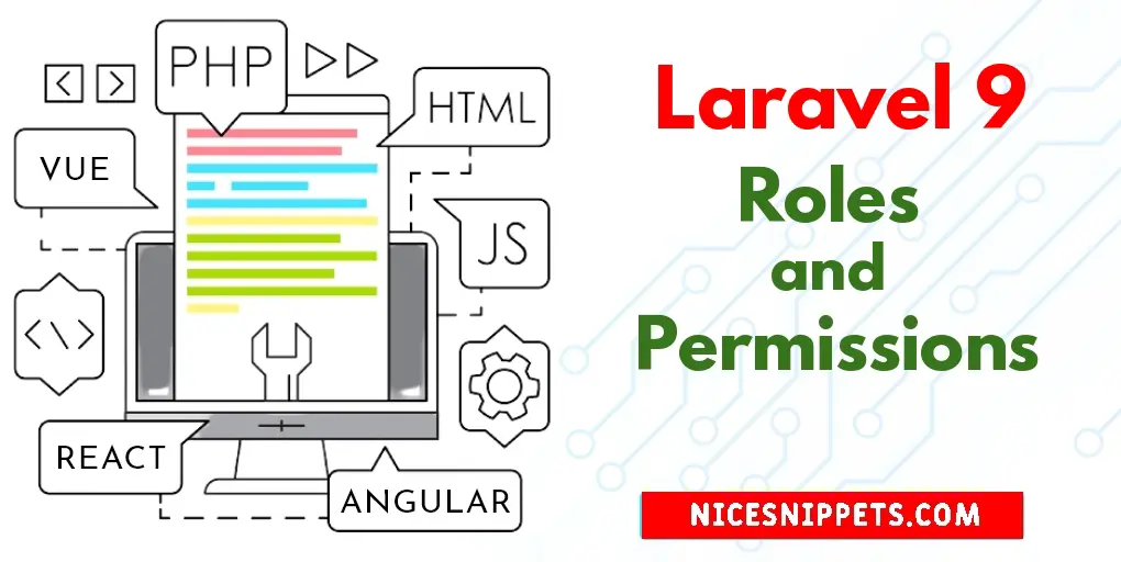 Laravel 9 Roles and Permissions Step by Step Tutorial