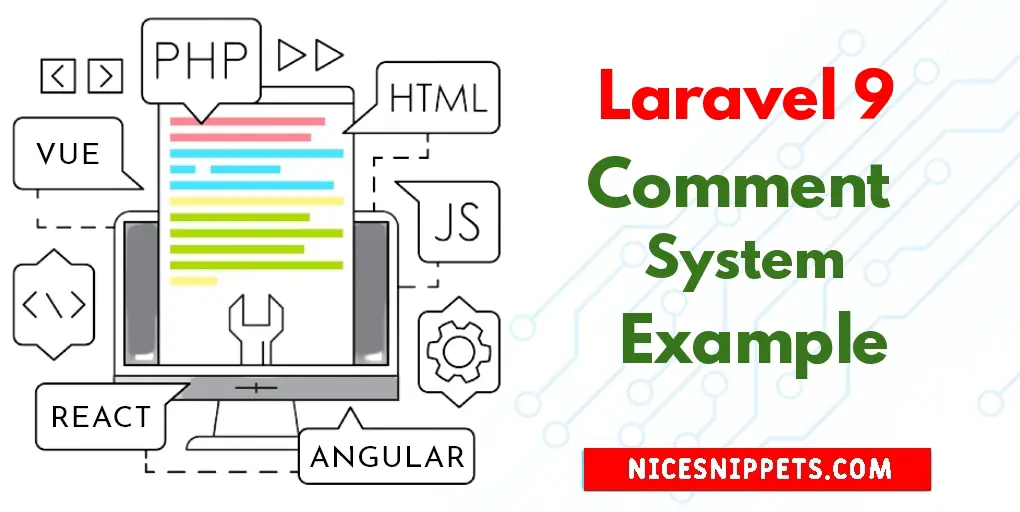 Laravel 9 Comment System Example Tutorial