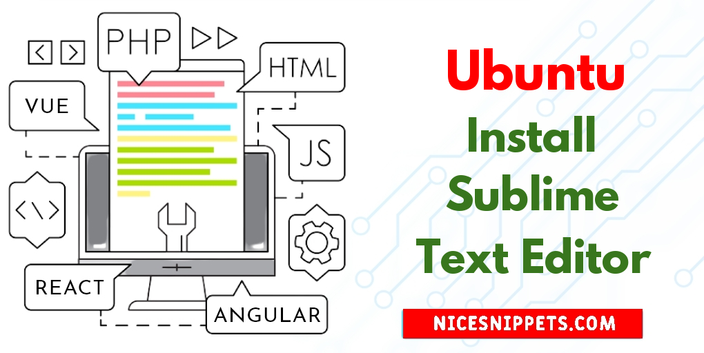 Install Sublime Text Ubuntu 22.04 Tutorial Example