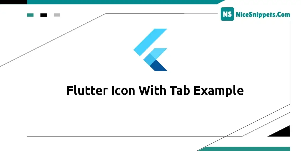 Flutter Icon With Tab Example