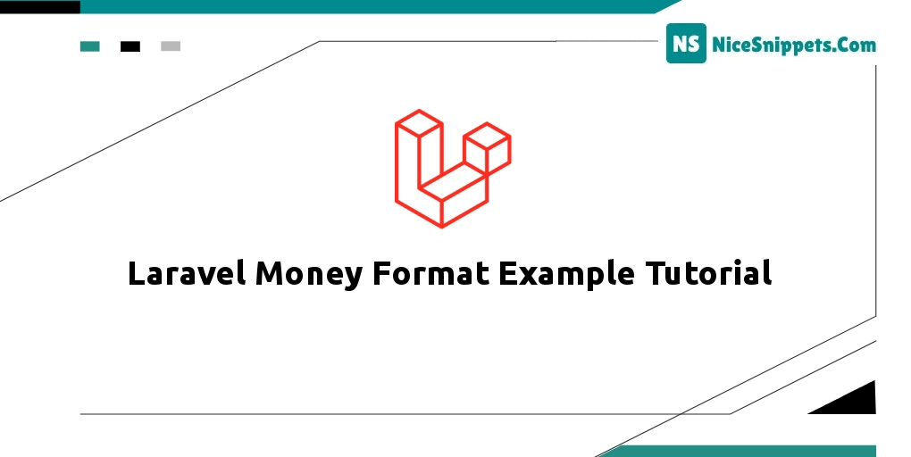 Laravel Money Format Example Tutorial