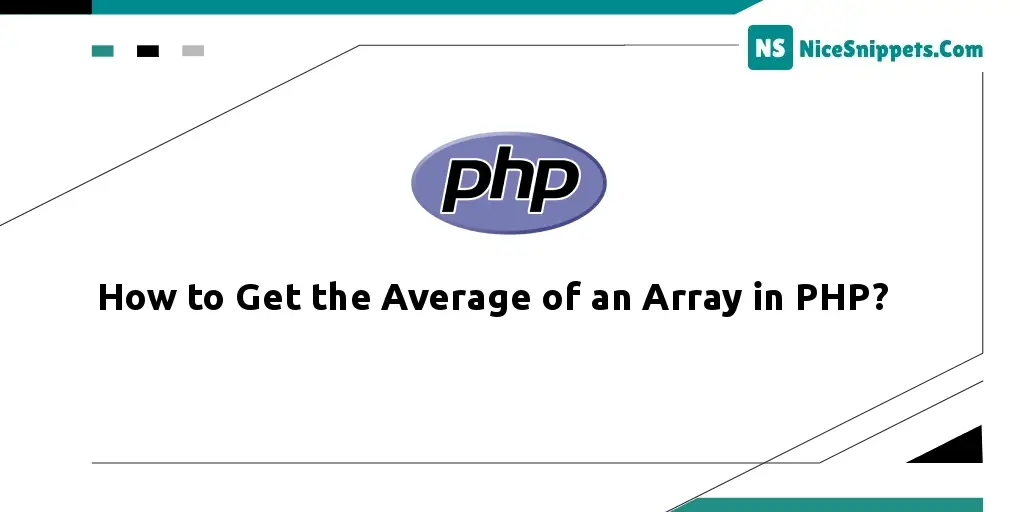 How to Get Average of an Array in PHP?