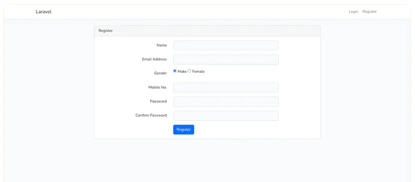How to Add Custom Field in Registration Form in Laravel?
