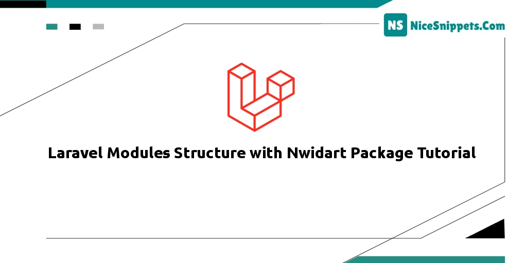 Laravel Modules Structure with Nwidart Package Tutorial