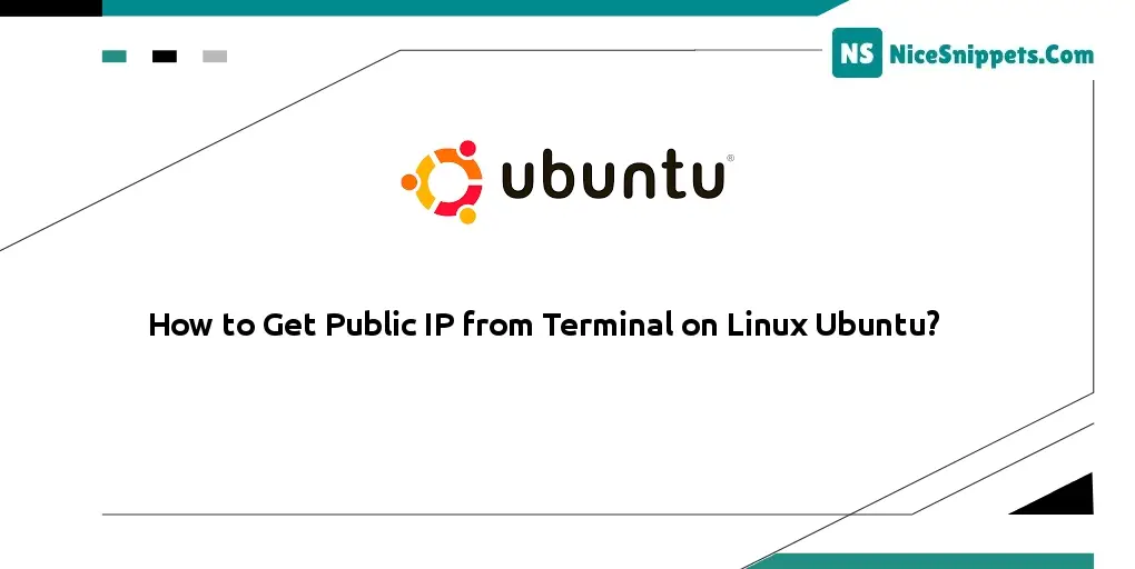 How to Get Public IP from Terminal on Linux Ubuntu?