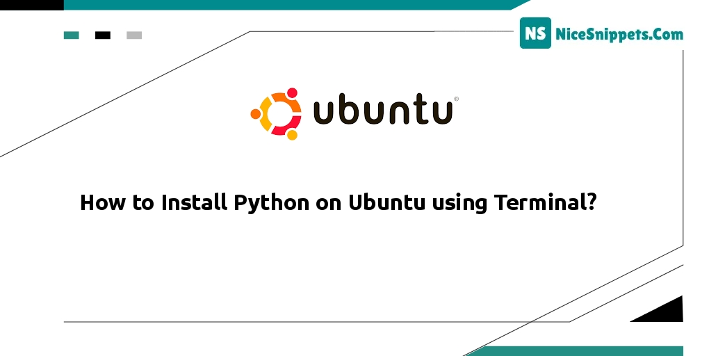 How to Install Python on Ubuntu using Terminal?