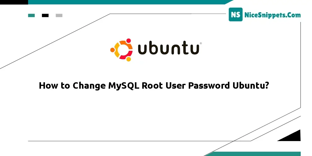 How to Change MySQL Root User Password Ubuntu?
