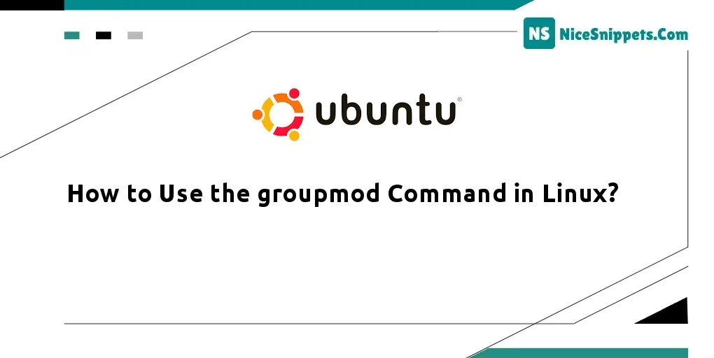 How to Use the groupmod Command in Linux?