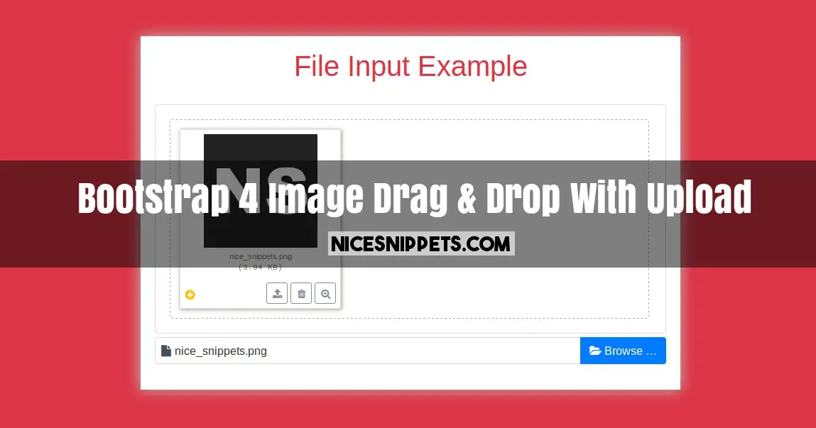 26 Drag And Drop Image Upload Javascript